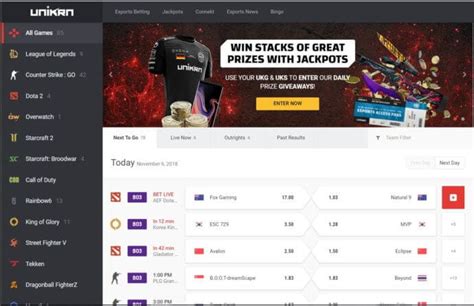 UNKRN Esports Betting Review & Bonuses 2022 .